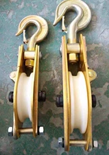 鋁合金起重滑車在電力線路施工中的應(yīng)用